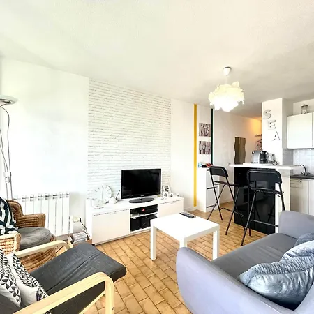 Apartment En Bord De A Avec Loggia, Parking Prive Et Acces Direct A La - Fr-1-338-566 Sete